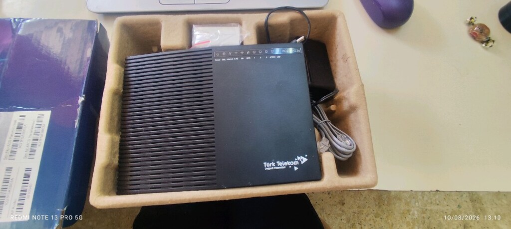 türktelekom fiber güçlü modem sıfır ayarında - 3