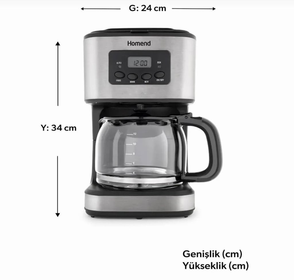 Homend Filtre Kahve Makinesi - 3