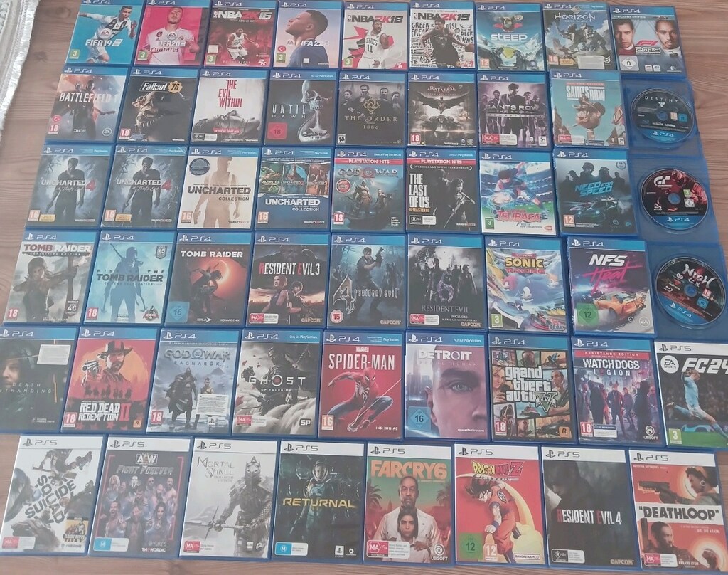 ps4 ve 5 oyunları takas veya satılık - 2