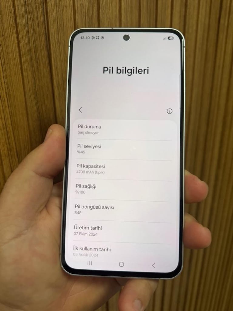 SAMSUNG S24 FE 8/256 GB TÜRKİYE KUTULU DEĞİŞENSİZ TR SORUNSUZ - 8