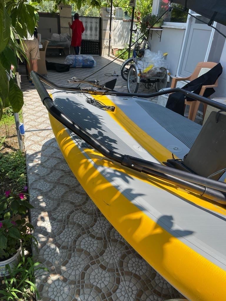 Yelken halatı şişme Tiwal 3.2 7SQM yelken ile - 8