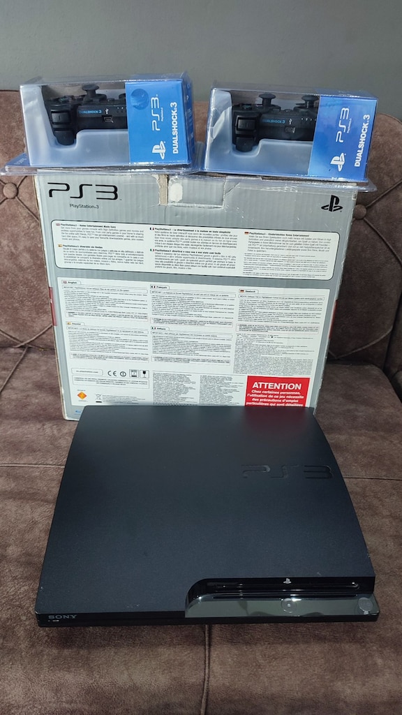 PS3 320GB 2SIFIR KOL 40 OYUN YÜKLÜ AY GARANTİLİ - 2