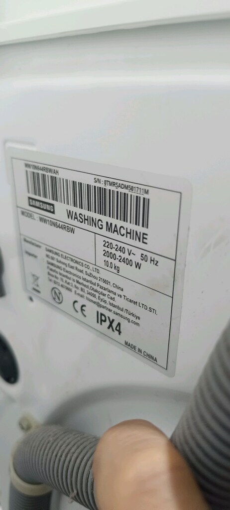 10 kg Samsung çamaşır makinesi inverter motor - 6