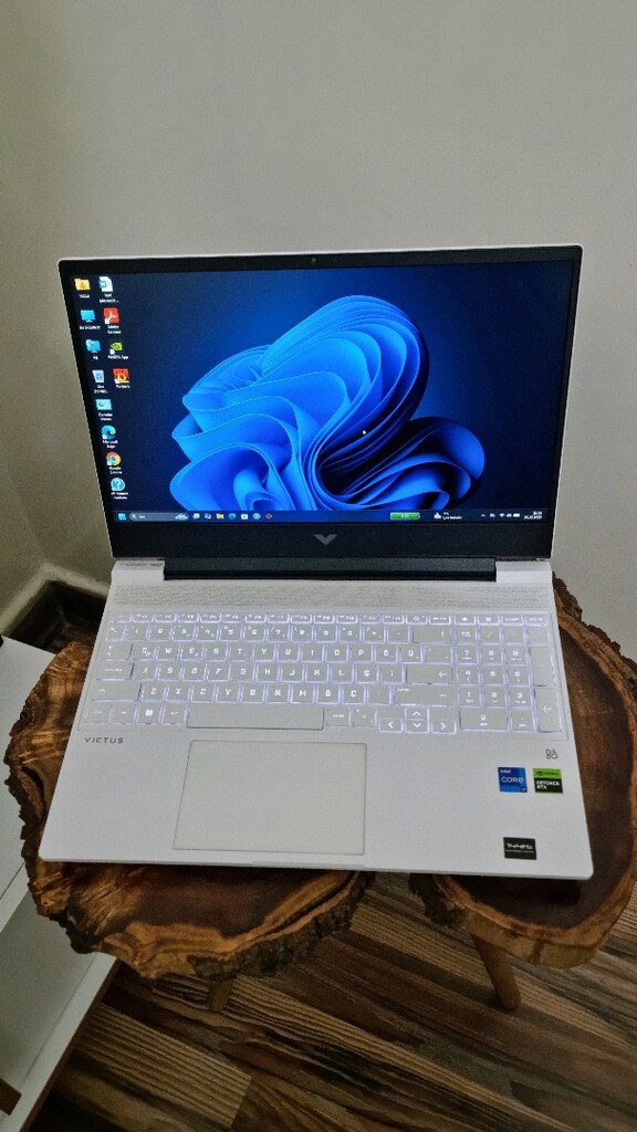 HP Victus i7-13700H RTX 4050 HATASIZ BEYAZ GAMİNG LAPTOP - 2