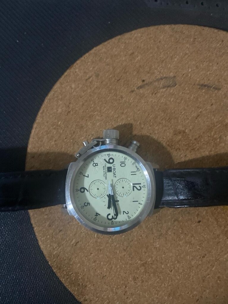 u-boat erkek kol saati ıtolo fontana 316l - 2