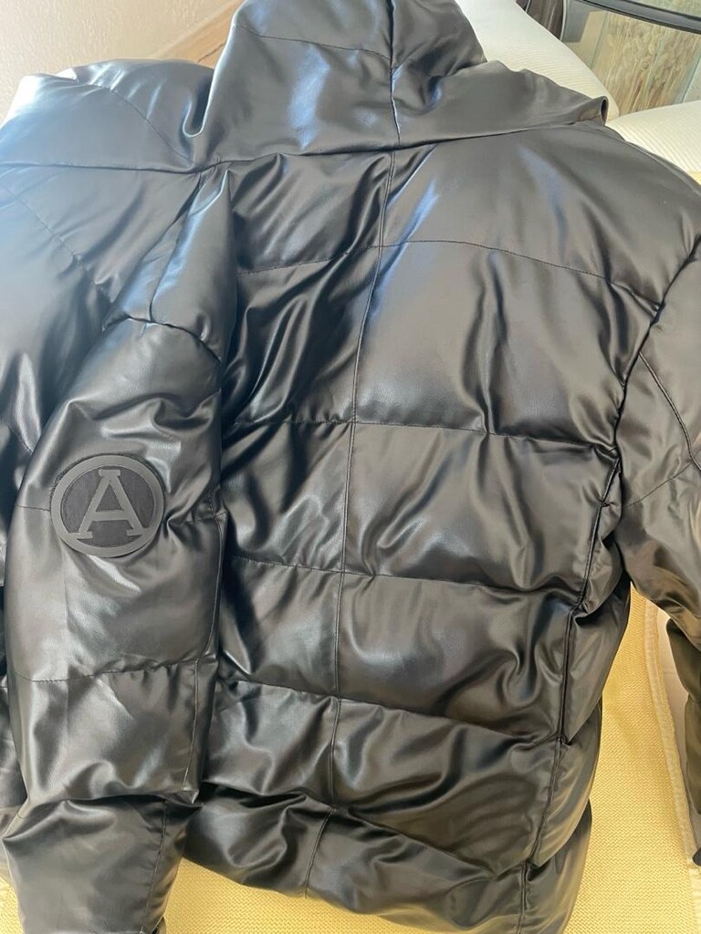 İga Fashion Siyah Parlak Kapüşonlu Şişme Mont - 5