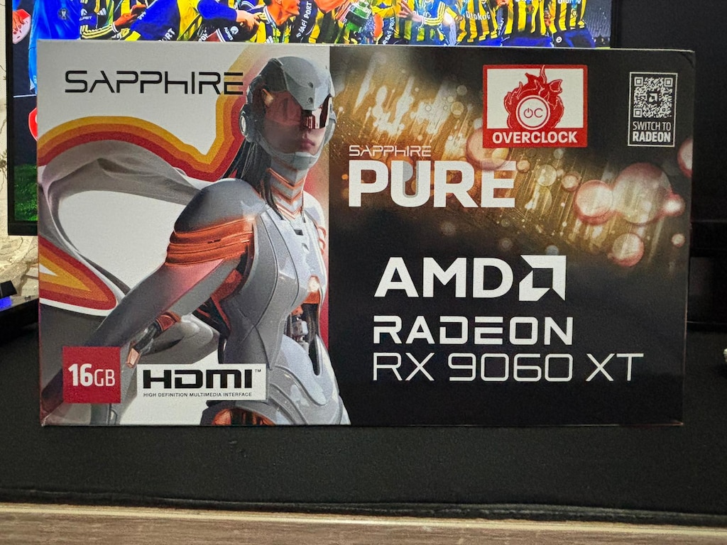 Kutulu Faturalı BEYAZ 17 Ay Garantili RX 9060XT 16GB - 5
