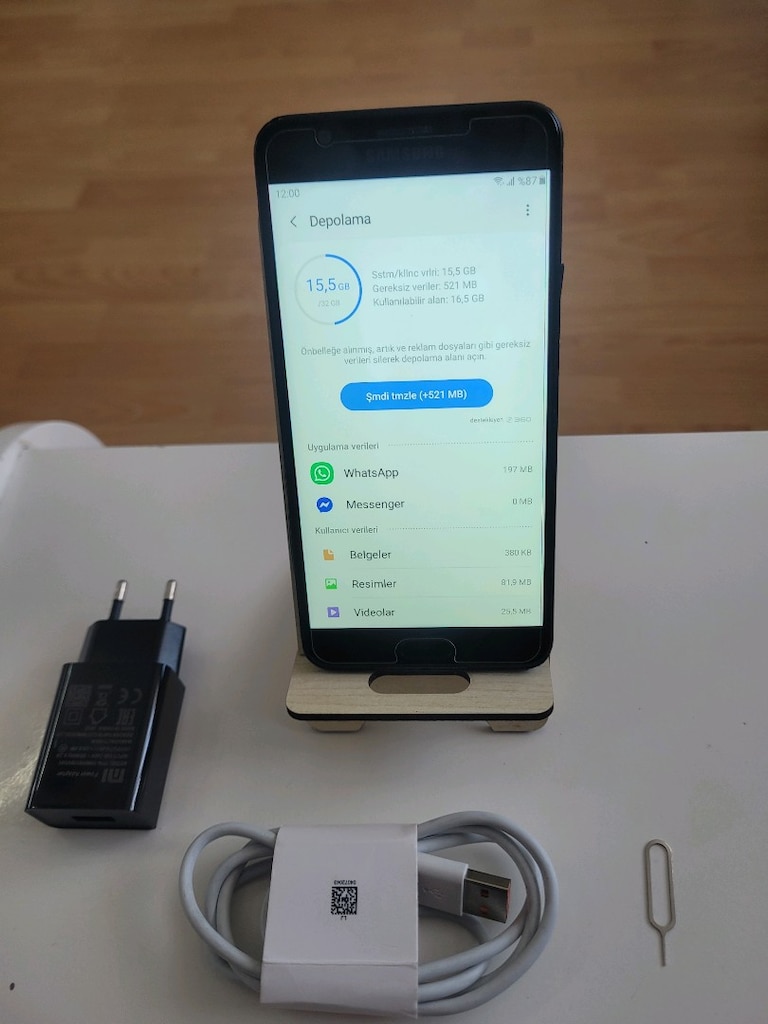 Samsung J 7 prime 2 ..gb ..32 rem.3 türkiye cihazı hattını tak kullan - 3