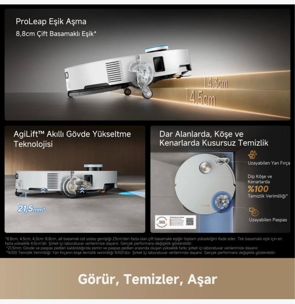 DREAME X60 ULTRA COMPLETE OTOMATİK SÜPÜRGE - 3