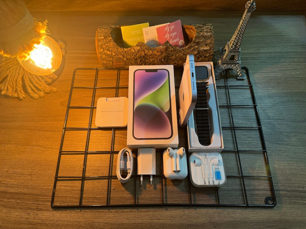 GARANTİLİ 256 GB İPHONE 14 PLUS PURPLE - 6