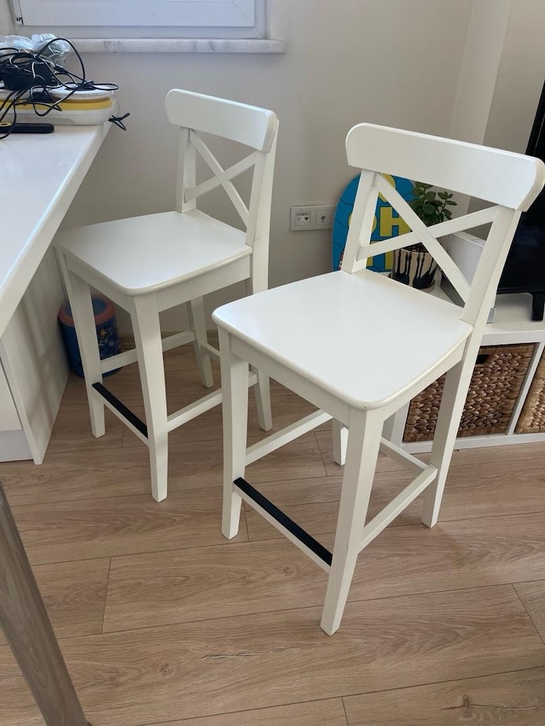 2 adet Ikea Rosentorp Bar Sandalyesi tek fiyatına - 2