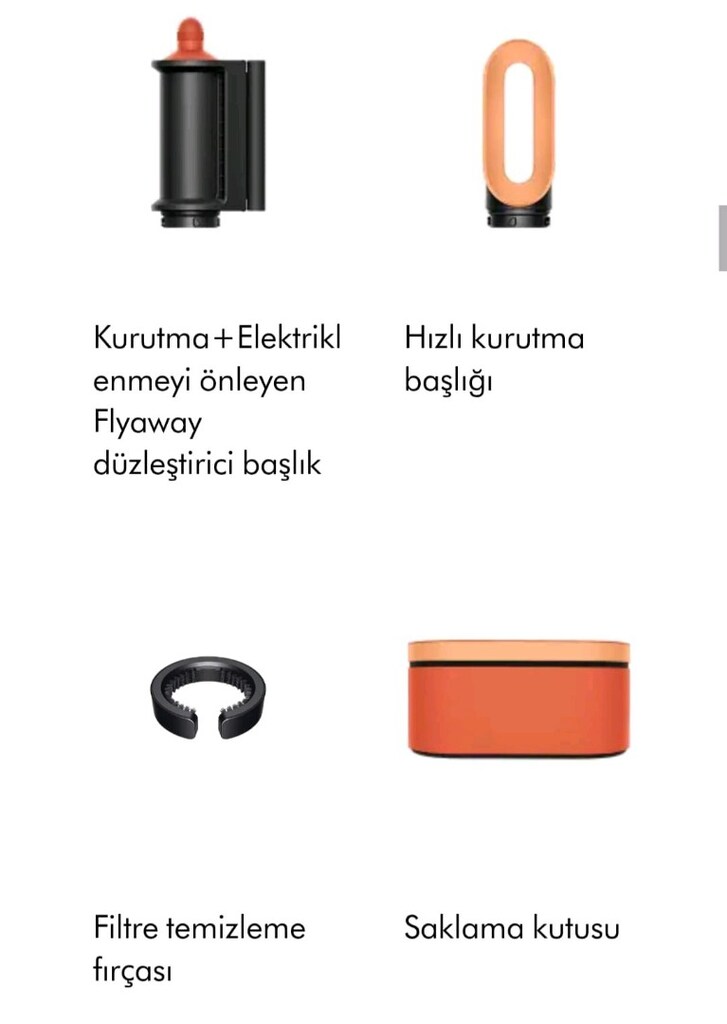 Dyson saç şekillendirici ve kurutma 1 haftalık ürün. - 8