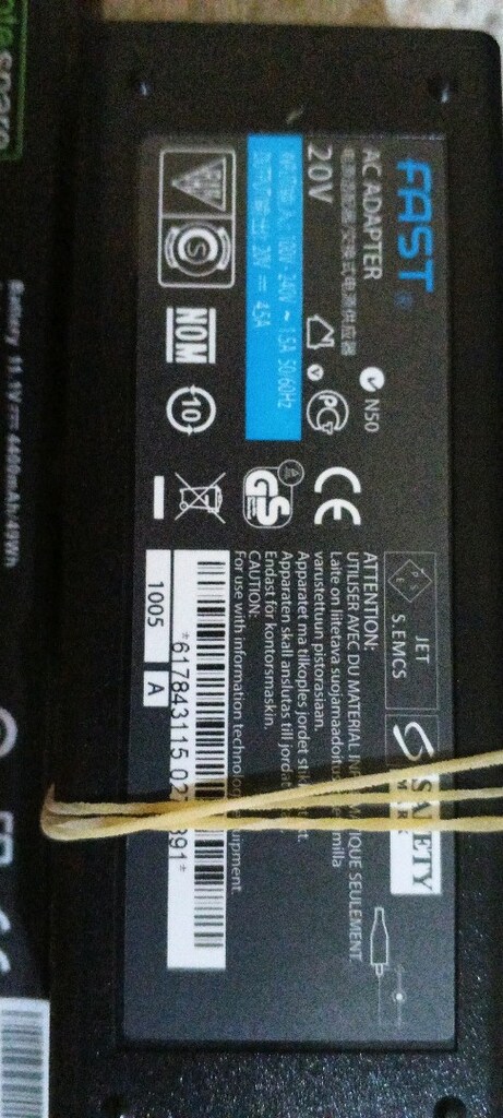 Lenovo Thinkpad x230 Batarya ve şarj aleti - 3