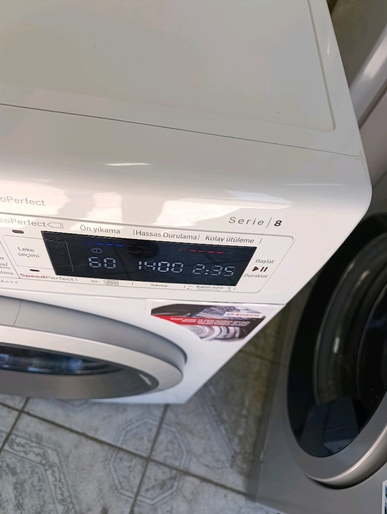 Bosch 9 Kilo A+++ Çamaşır Makinesi |SIFIR Ayarında | Garantili - 3