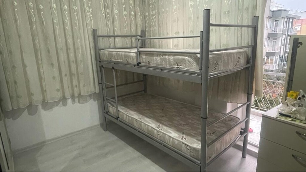 Tek kişilik 2 li ranza ve yatak - 5