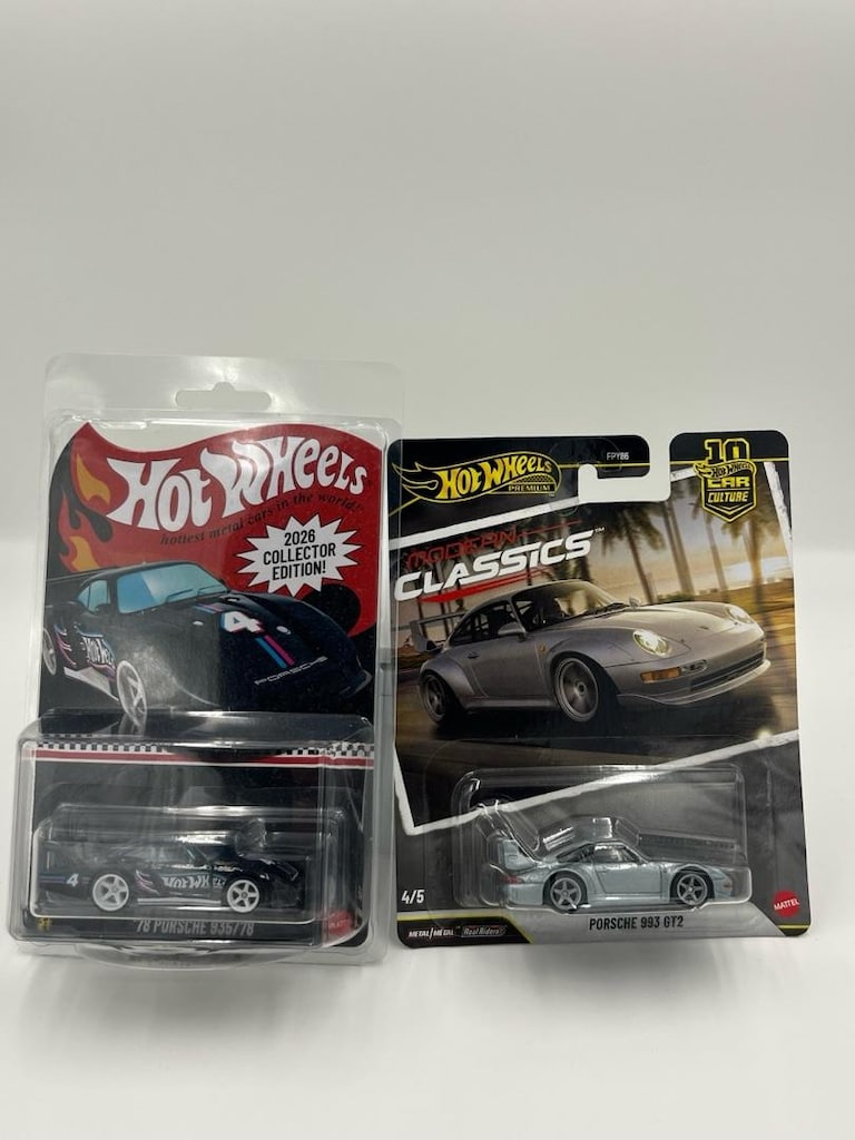 Hot Wheels Car Culture 1:64 Porsche Lot — Sıfır, Kart Hasarsız - 11