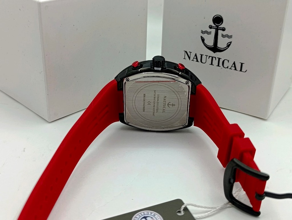 SIFIR KUTUSUNDA, NAUTİCAL KRONOGRAF KOL SAATİ - 6