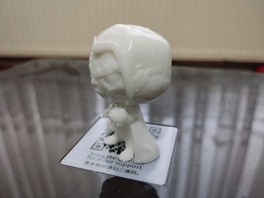 Mini 3D Beyaz Dr Doom Figürü - 4