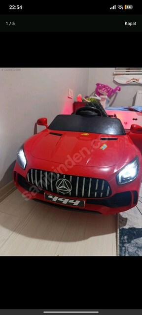 12 volt akülü araba