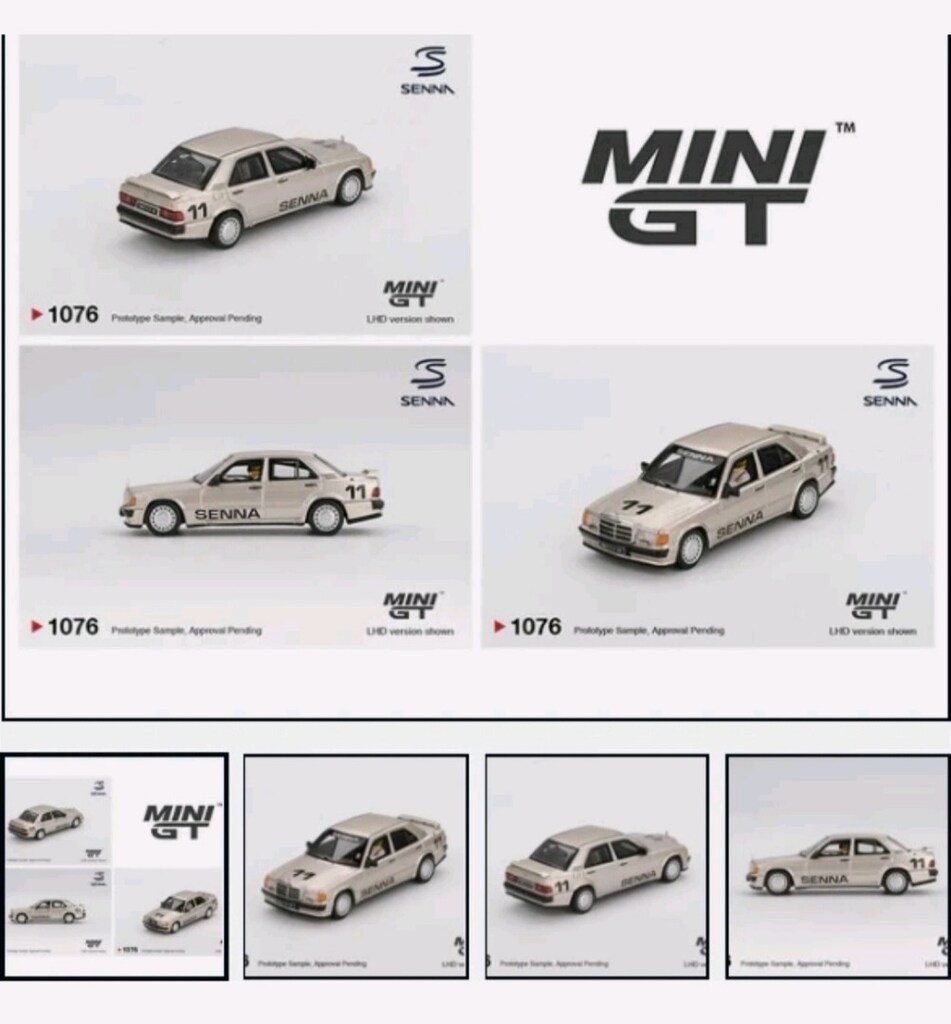 Mini GT Mercedes Benz 190 E 2.3 16 - 4