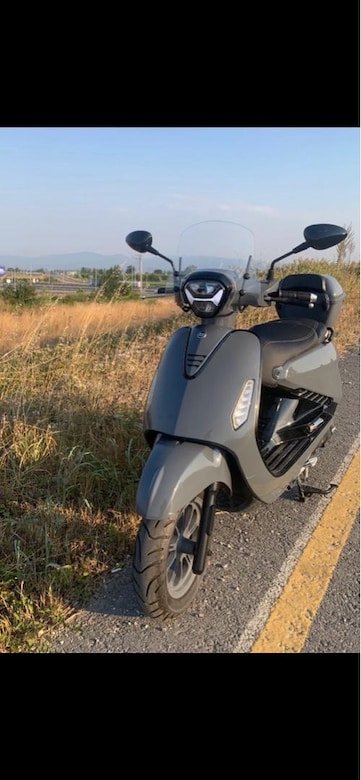 YUKİ GELATO SCOOTER MOTOR 50-125 KASKLA İNTERKOM YANINDA - 6