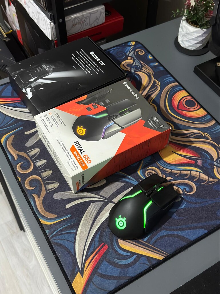 SteelSeries Rival 650 Wireless RGB Şarjlı Optik Kablosuz Mouse - 3
