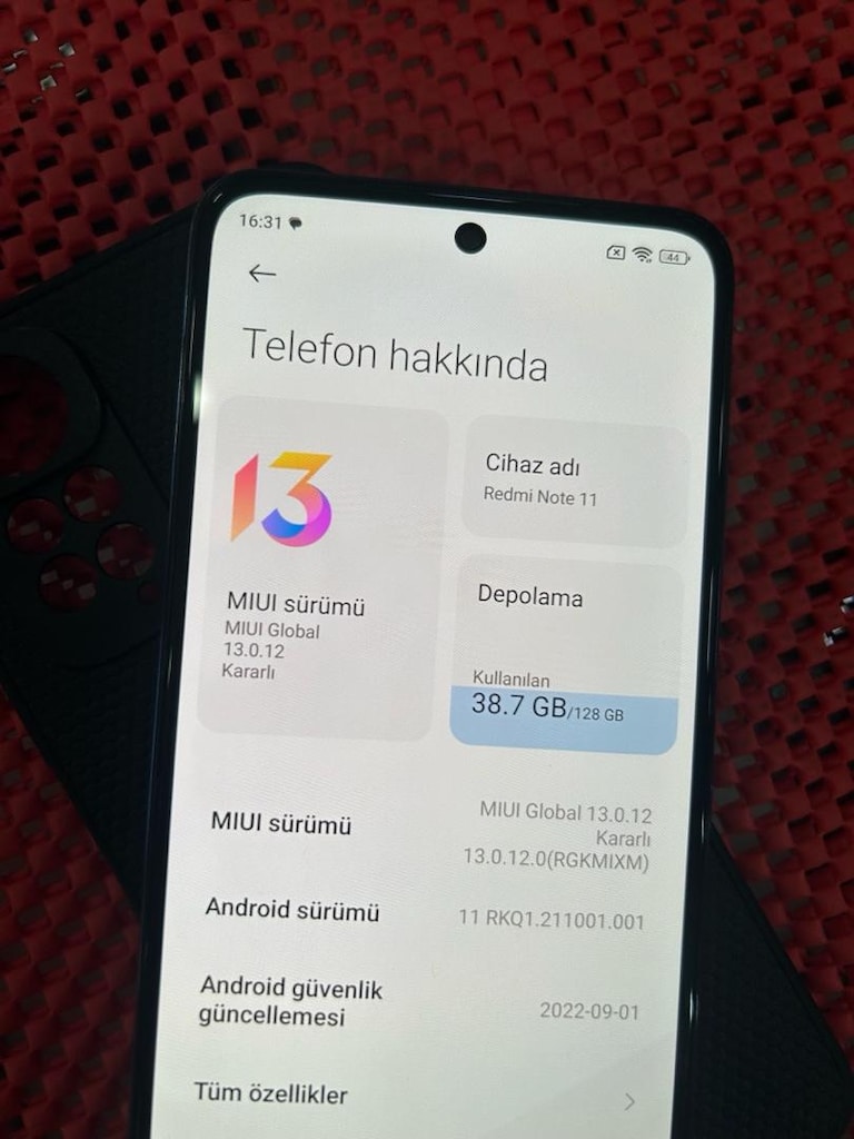 REDMİ NOT 11 128 GB TEMİZ 2. EL HATASIZ FİYAT SON - 5