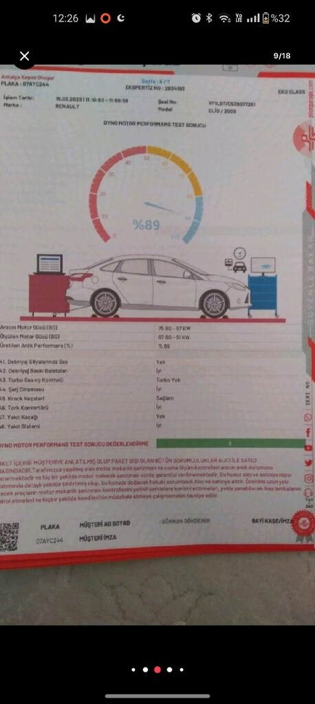 CLİO SEMBOL 1.4 2008 MODEL - 11