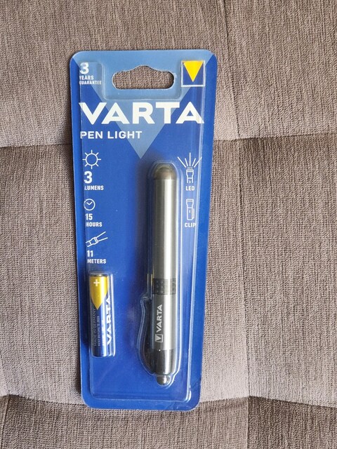 varta pen light led cep kalem fener