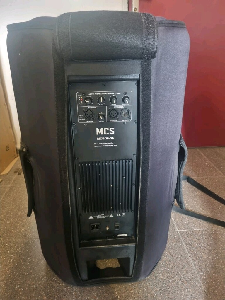 4 adet mcs 38 da aktif hoparlör - 3