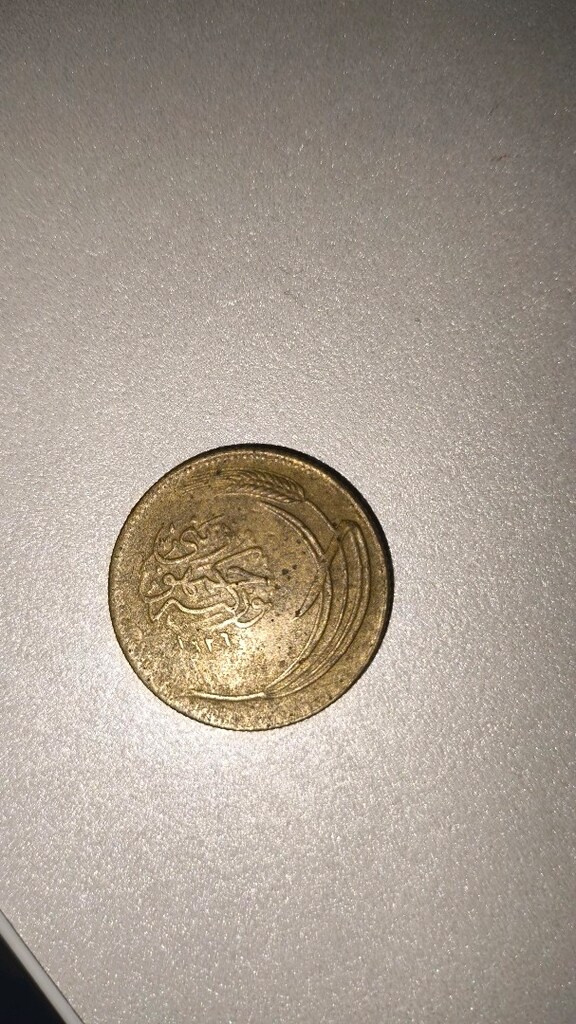 1926 Harf devrimi öncesi 10 kuruş - 2