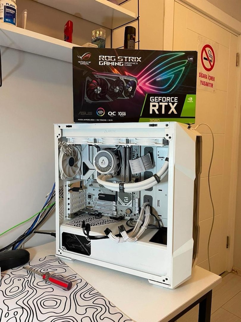 ASUS ROG STİX RTX 3080 + EKİPMANLAR BEDAVA! (AÇIKLAMAYI OKUYUN!) - 16