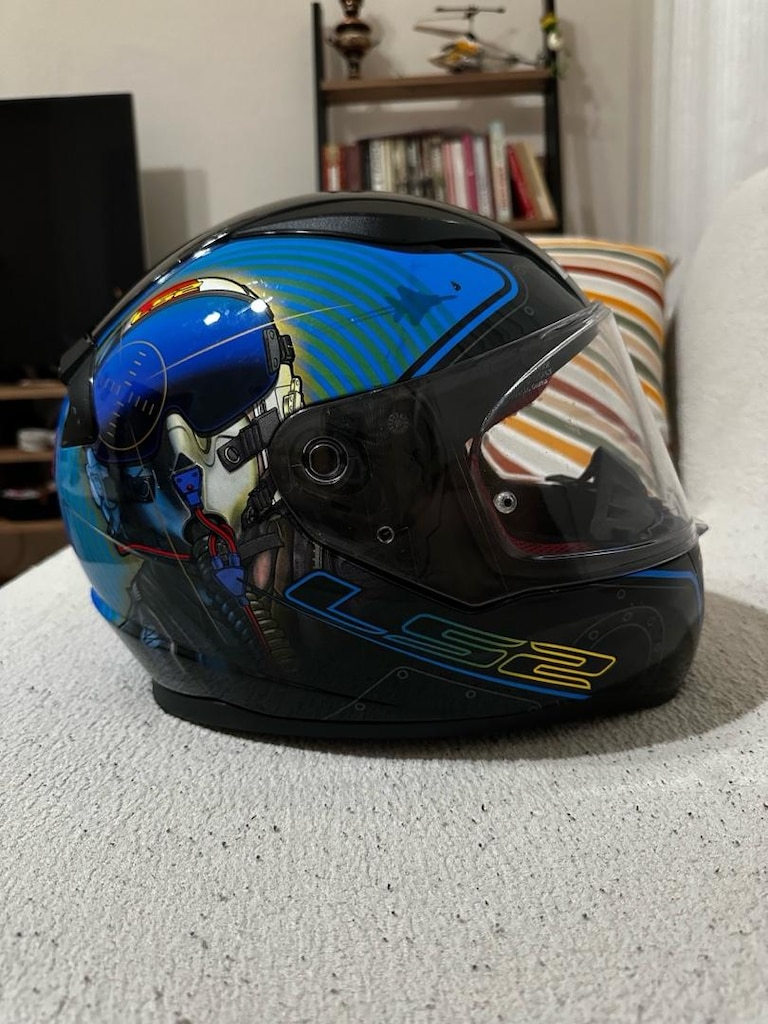 LS 2 rapid motorsiklet kaskı fullface L beden