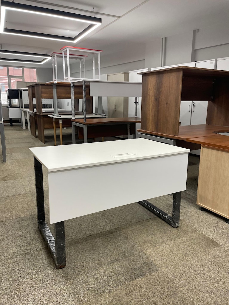 KLAS OFİS ÜSKÜDAR 70x120 BEYAZ ÇALIŞMA MASASI - 2