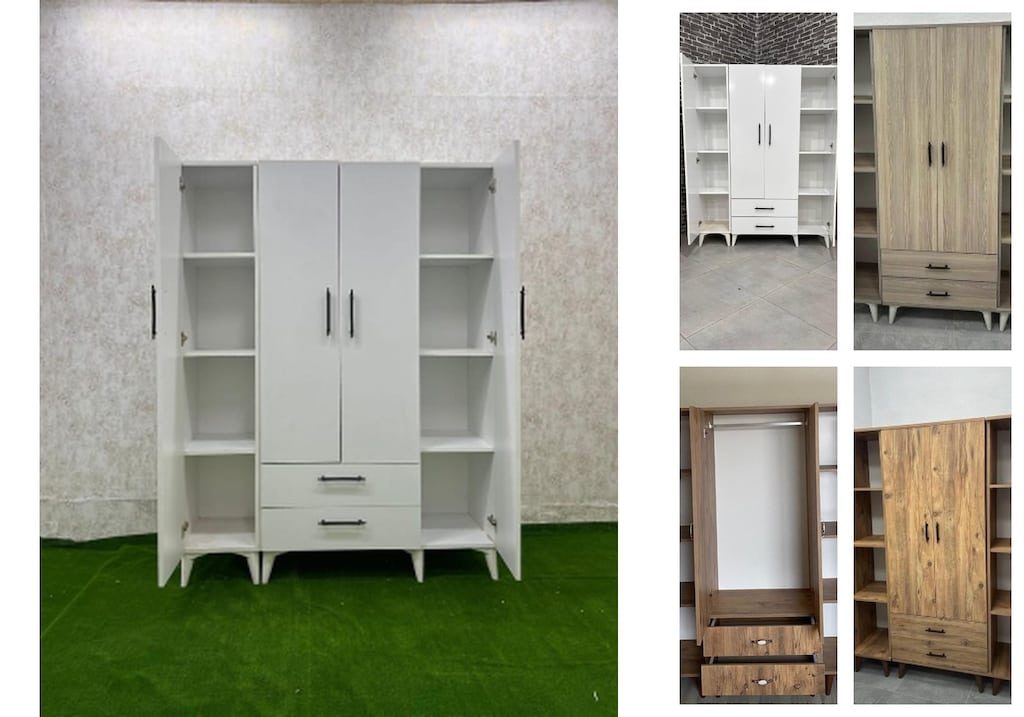 4 kapaklı elbise dolabı jxdymxkefi - 5