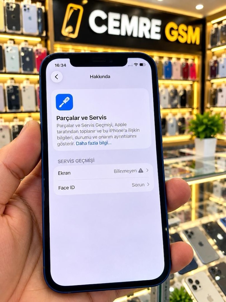 İPHONE 12 128 GB PİL 99 EKRAN A KALITE DEĞIŞEN HATASIZ FACE ID OF - 6