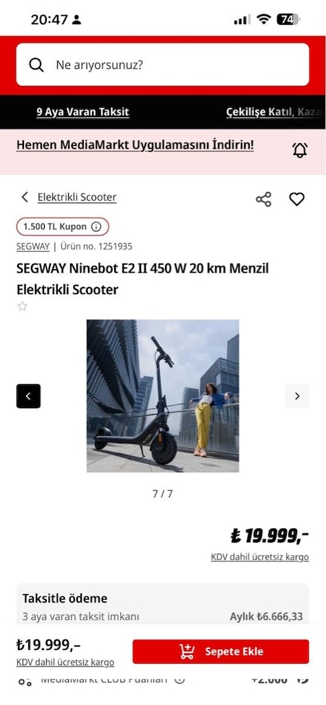 elektrikli scooter - 4
