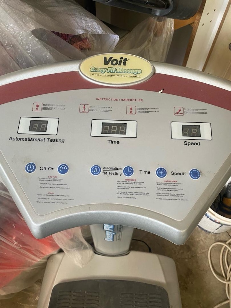 Voit titreşim masaj aleti kilo vermeye yardımcı - 2