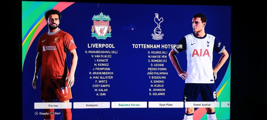 PS4 VE PS5 UYUMLU PES21 GUNCEL KADRO 2025 2026 SEZON FUL TUM TAKİMLAR. - 10