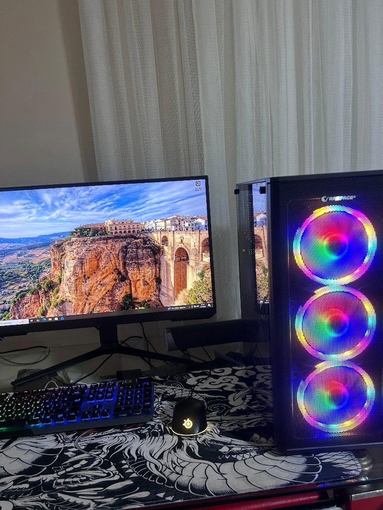 27" Samsung Monitor + Masaustu Oyuncu Bilgisayar Full Takim arc a750 - 3