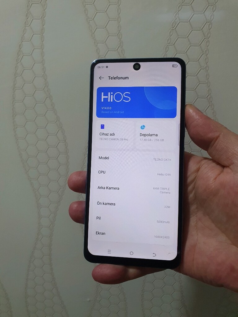 Tecno Camon 20 Pro 256/8+8 NFC var TAKAS OLUR yer DİYARBAKIR - 7