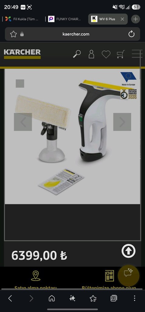 Karcher WV6 Plus Cam Silme Cihazı - 2