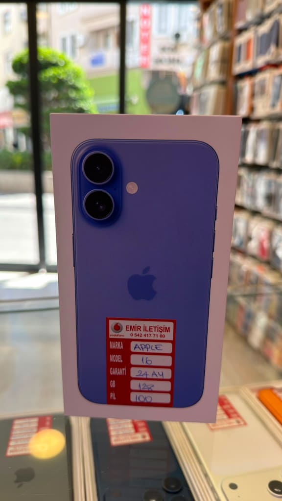 iphone 16 128 gb kapalı kutu 24 ay garantili takasa açık - 7