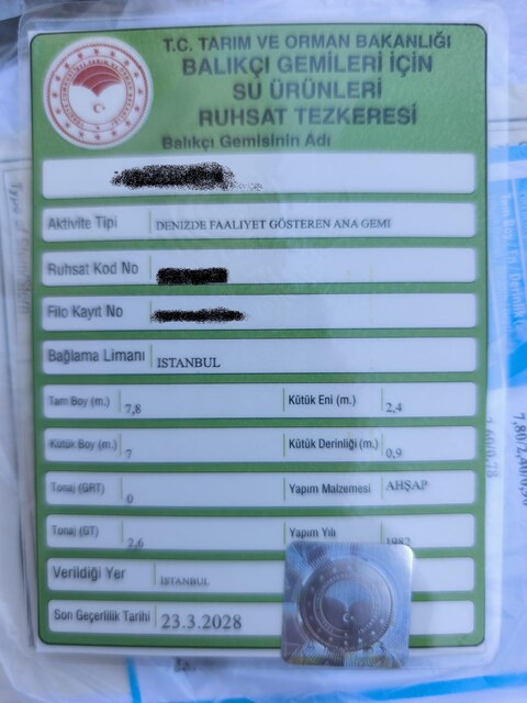 Satılık Yeşil Ruhsat 7.8