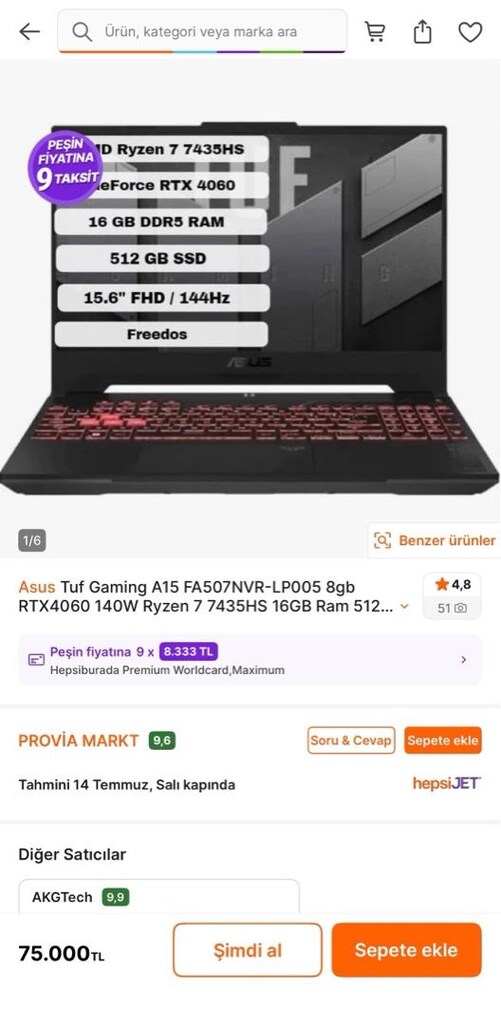 Gaming Laptop ve Ekipmanları - 8