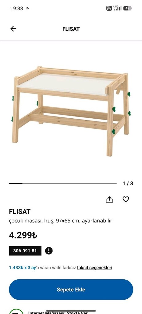 Ikea masa sandalye - 2