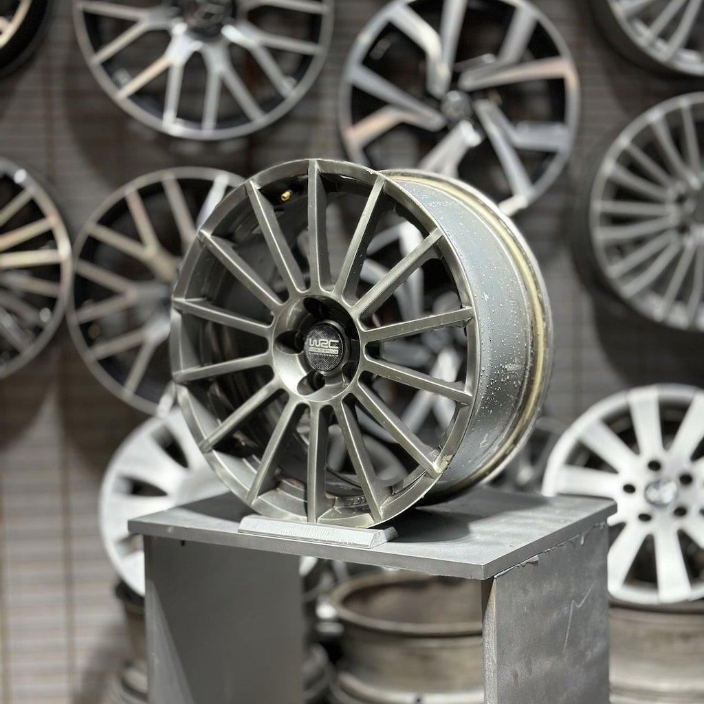 17 inç 5x100 Polo-Egea-Doblo Uyumlu WRC Jant Takımı 2. El - 3