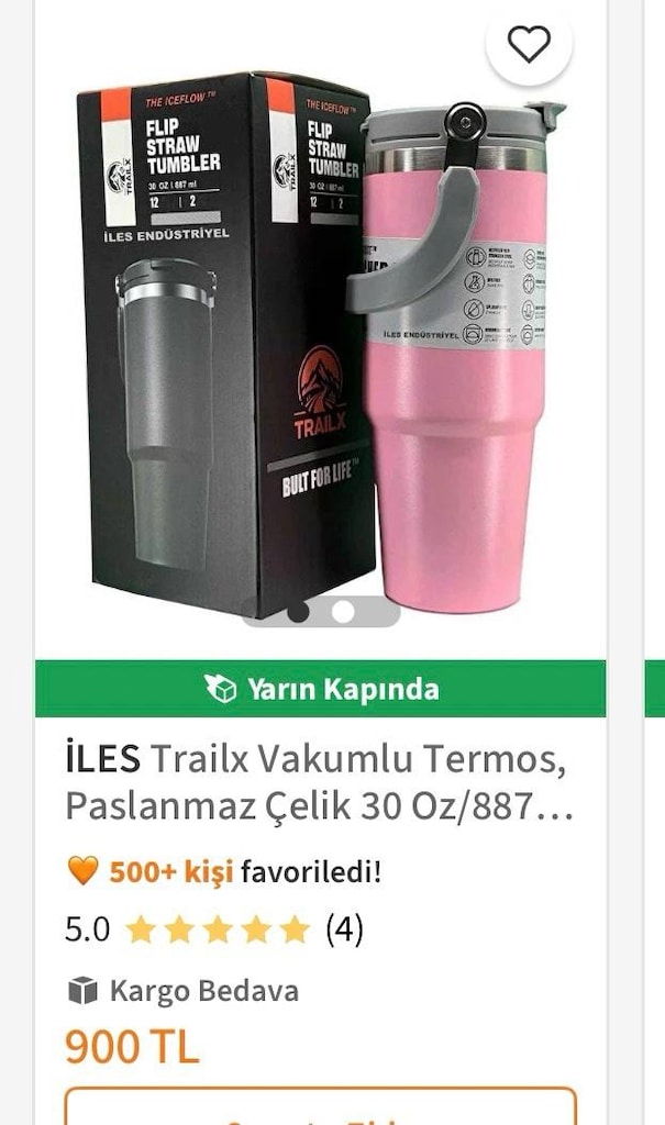 sıfır termos bardak 887 ml - 14