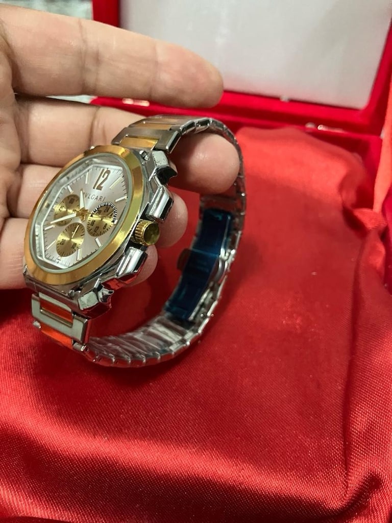 Bvlgari Octo Finissimo İki Renkli Çelik erkek Saat … - 8