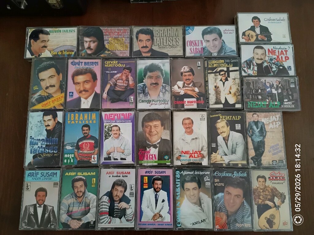 Efsaneler Kaset lot .59 adet yerli kaset lot . - 4